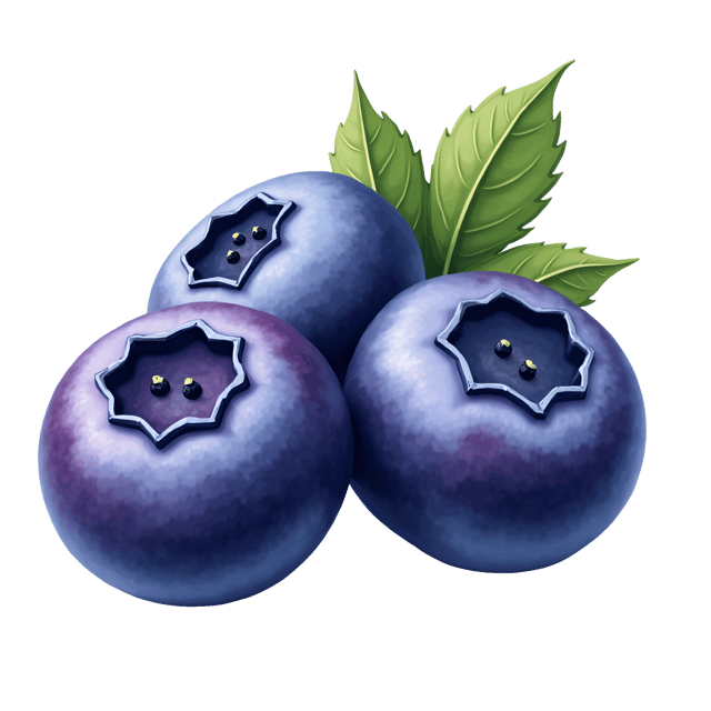Free transparent PNG: Lavender-Blueberry Clipart with Plump Round Shape and Deep Color