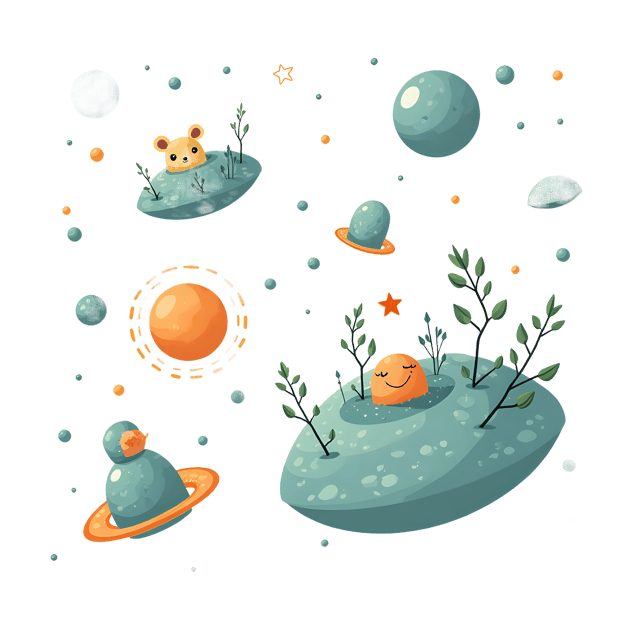 Free transparent PNG: 14 Delicate Ecosystems in Space Transparent PNG