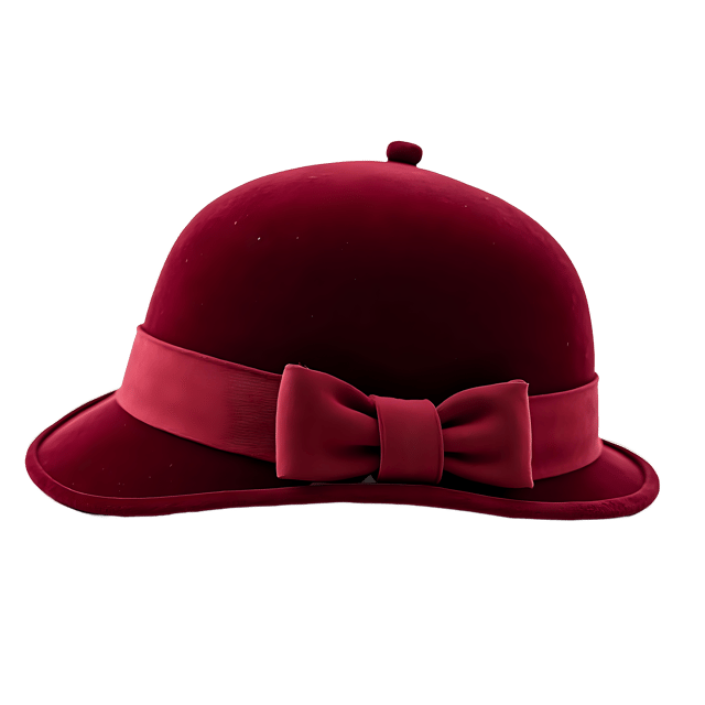 Free transparent PNG: Velvet Hat PNG Clipart  Elegant Fashion Accessory for Various Uses