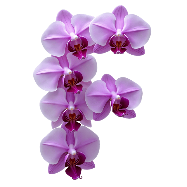 Free transparent PNG: Sleek Orchid F in Fragrant Lavender with Transparent Background