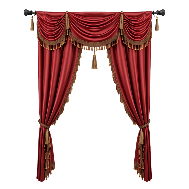 Free transparent PNG: Victorian Tassel Curtain Tie PNG Clipart  Elegant Home Decor Element