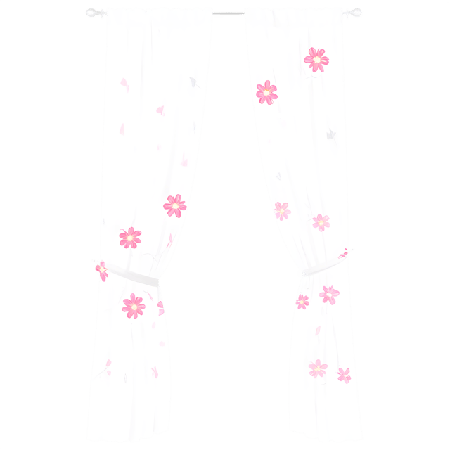 Free transparent PNG: Flower Curtain PNG with Transparent Background for Decorative and Creative Use