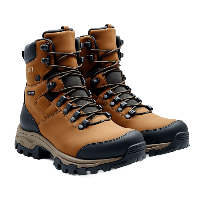 Free transparent PNG: Hiking Boots PNG with Transparent Background for Outdoor and Travel Imagery