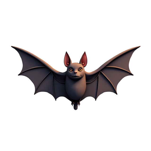 Free transparent PNG: Red Bat PNG  Perfect for Halloween Crafts  Decor