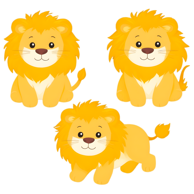 Free transparent PNG: Golden Lion PNG with Transparent Background for Art and Design Projects