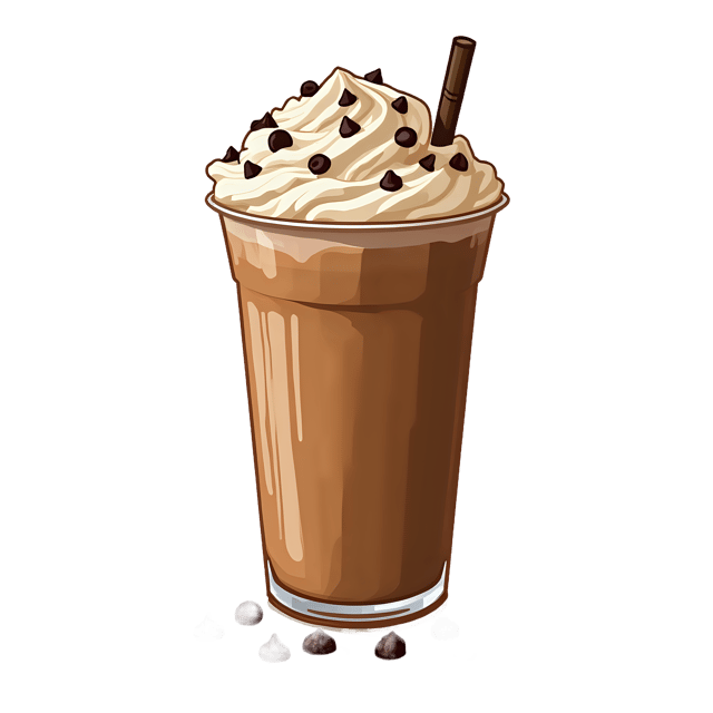 Free transparent PNG: Iced Coffee with Chocolate Chips  Beverage Clipart, free download png