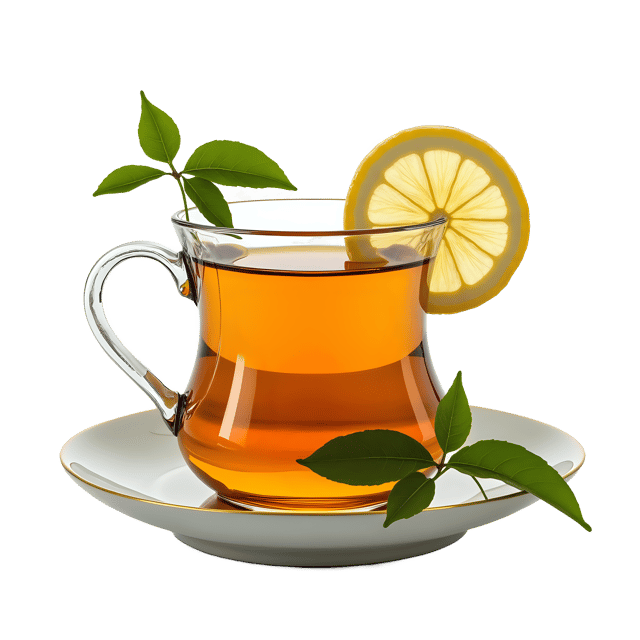 Free transparent PNG: Tea with Lemon PNG Clipart  Ideal for Beverage Designs  Relaxation Themes
