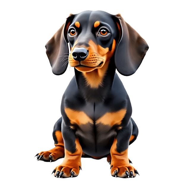 Free transparent PNG: Dachshund Dog PNG Clipart  Ideal for Pet Projects, Crafts  Education