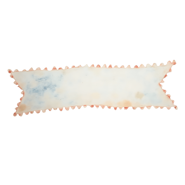 Free transparent PNG: Scallop Edge Ribbon with Dotted Trail  Free Downloadable PNG