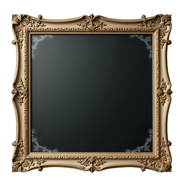 Free transparent PNG: Chalkboard Frame PNG Clipart  Perfect for Educational and Decorative Use