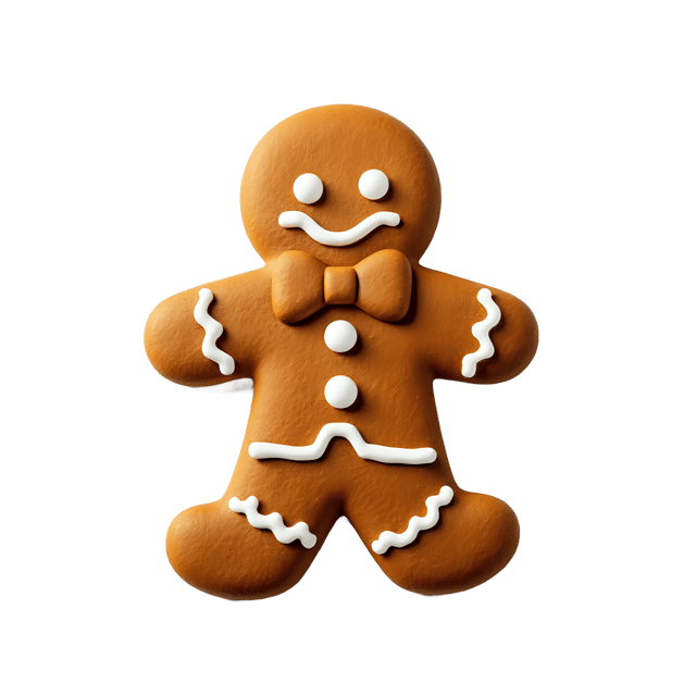 Free transparent PNG: Gingerbread Man PNG Clipart  Perfect for Holiday Crafts  Design Projects