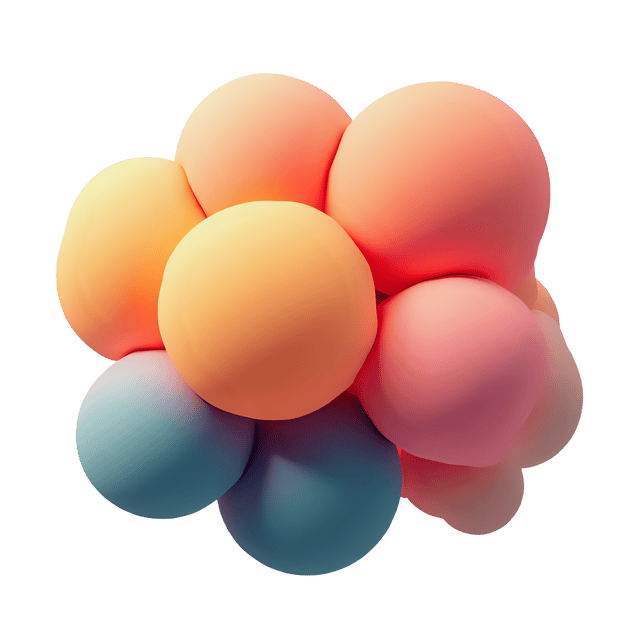 Free transparent PNG: Abstract Beautiful 3D Shapes PNG Clipart  Perfect for Modern Design and Art Projects