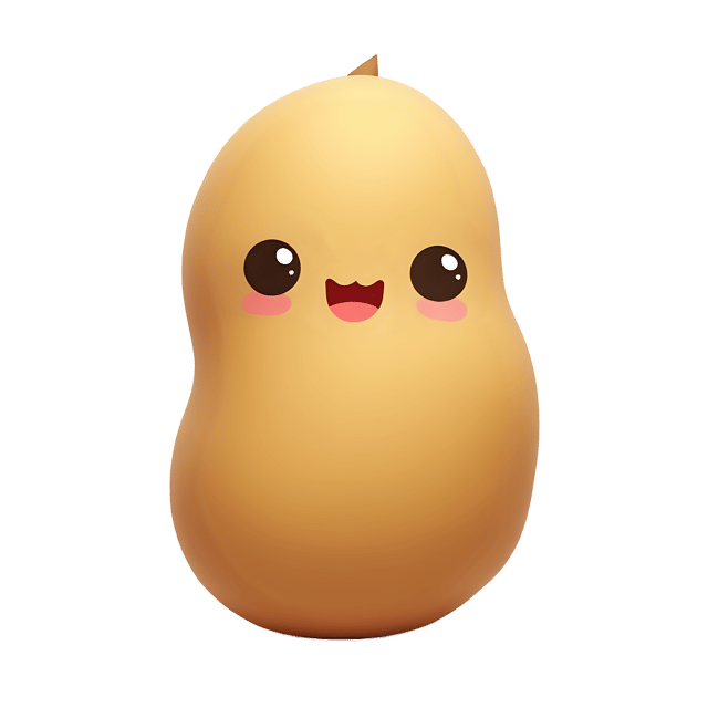 Free transparent PNG: Potato PNG Download  Perfect for Kitchen Scenes, Food Packaging  Decor