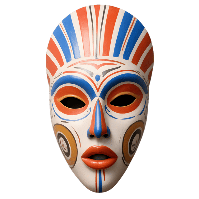 Free transparent PNG: Tribal Mask PNG with Transparent Background for Art and Design