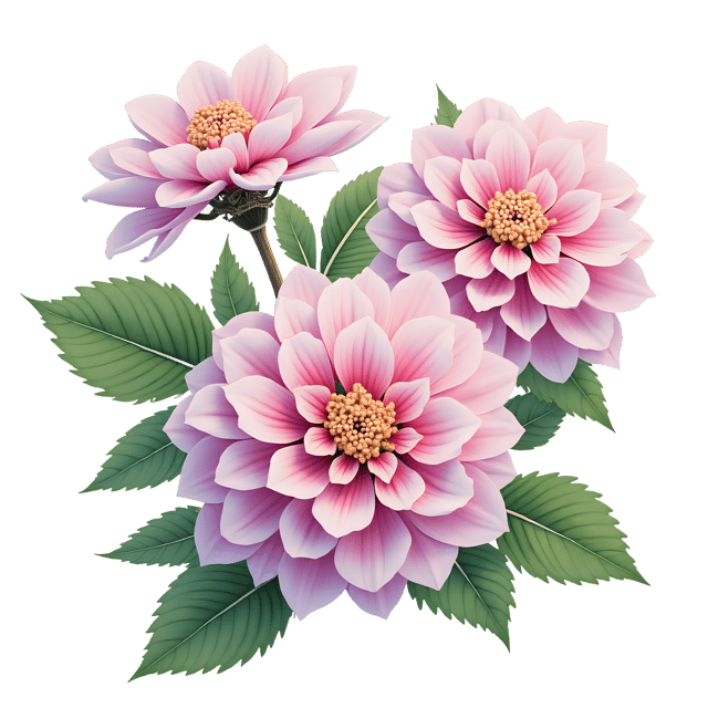 Free transparent PNG: Hydrangea  Chrysanthemum PNG  Elegant Flower Design for Decor  Crafts