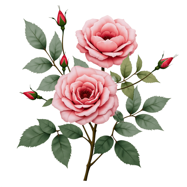 Free transparent PNG: Rose Bush  Garden Clipart, free download transparent png