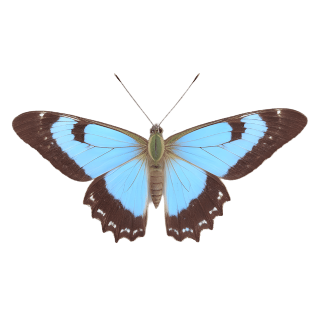 Free transparent PNG: Long-tailed Skipper Butterfly PNG with Transparent Background for Nature and Artistic Uses