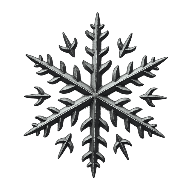 Free transparent PNG: Hand-Drawn Snowflake Sketch PNG Clipart  Perfect for Winter Crafts  Decor