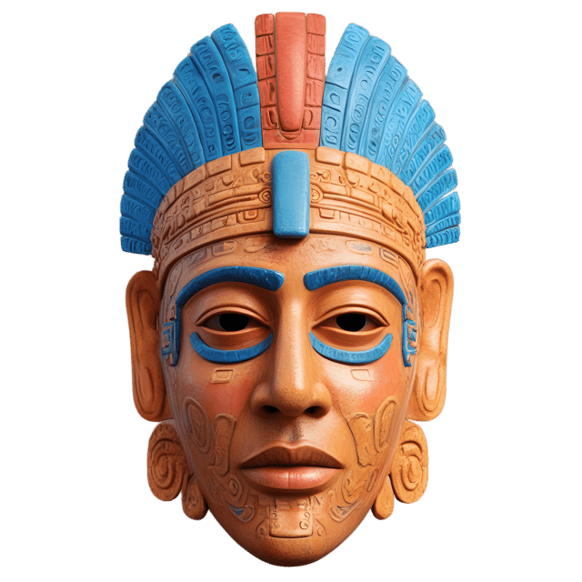 Free transparent PNG: Mayan Mask PNG with Transparent Background for Art and Design Projects