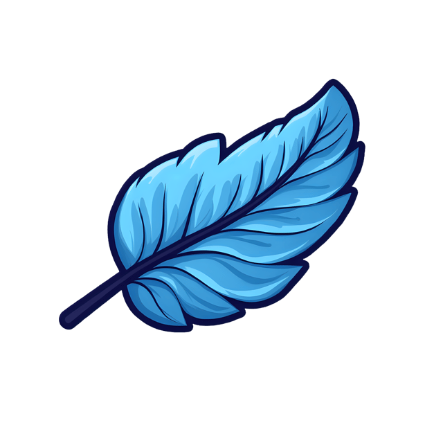 Free transparent PNG: Blue Jay Feather  Bird Clipart, free downloadable png