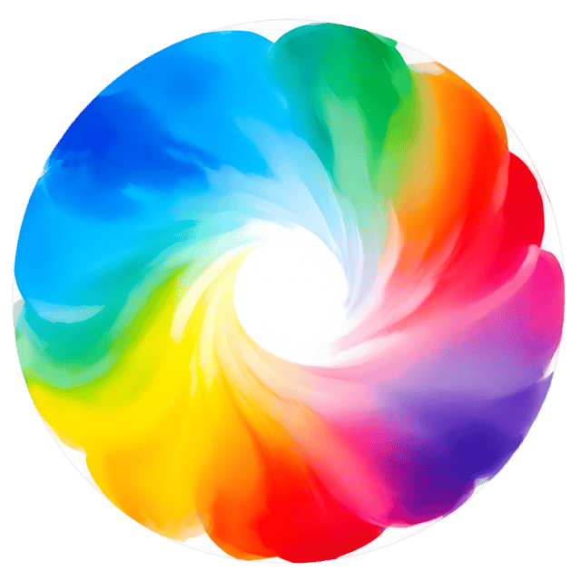Free transparent PNG: Fluid Color Swirl PNG with Transparent Background for Artistic Design