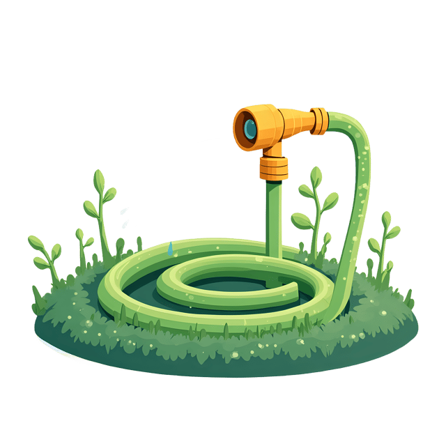 Free transparent PNG: Garden Hose Loop  Sprinkler PNG, free download