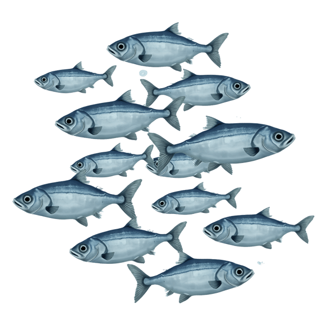 Free transparent PNG: Shimmering Silver Fish Illustration for Marine and Artistic Designs