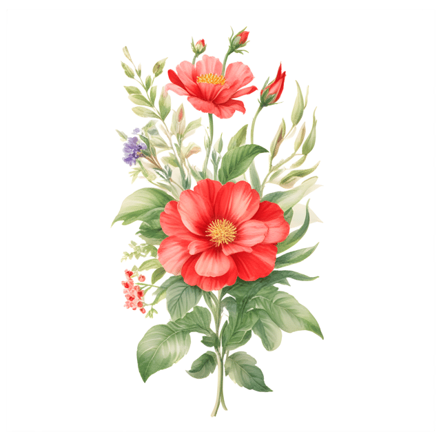 Free transparent PNG: Floral Tapestry Transparent PNG Design for Creative Projects and Decor