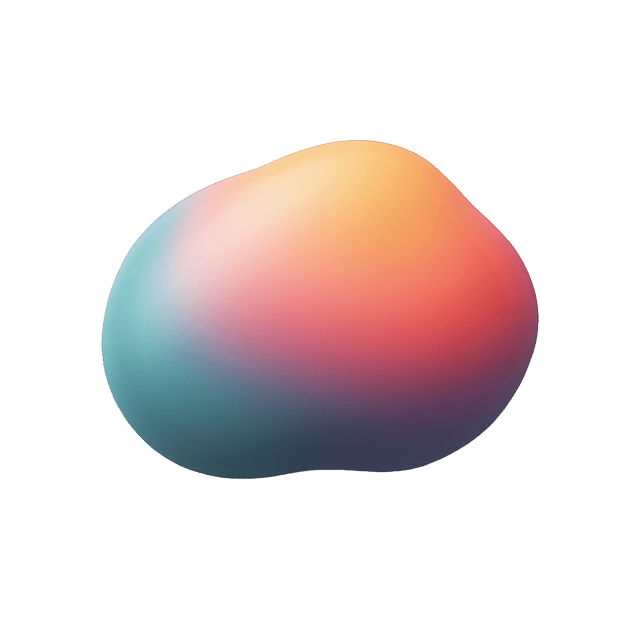 Free transparent PNG: Blended Gradient Blob with Shadow  Free PNG Download