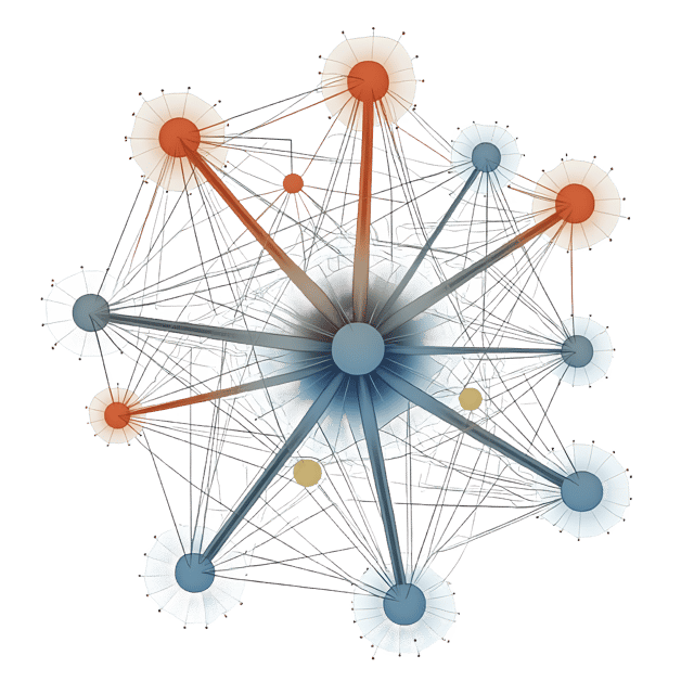 Free transparent PNG: 3D Interconnected Elements Network Transparent PNG