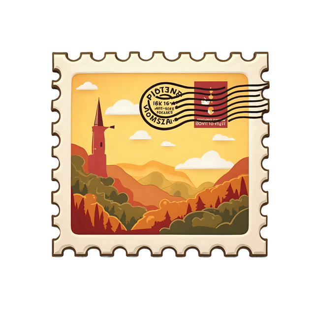 Free transparent PNG: Nostalgic Postal Stamp  Classic Design Clipart, free download png