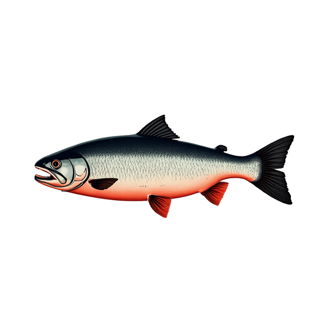 Free transparent PNG: Salmon Fish PNG Clipart  Perfect for Aquatic Themes, Art  Educational Use