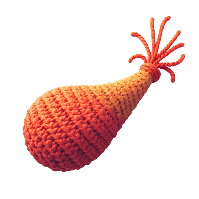 Free transparent PNG: Crocheted Comet with Bright Tail Yarn PNG