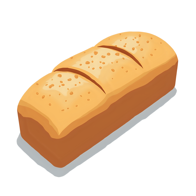 Free transparent PNG: Milk Bread Loaf  Bakery Clipart, free transparent png download