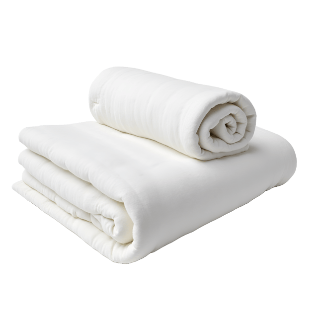 Free transparent PNG: White Cotton Towels with Rolled Edges Realistic Illustration