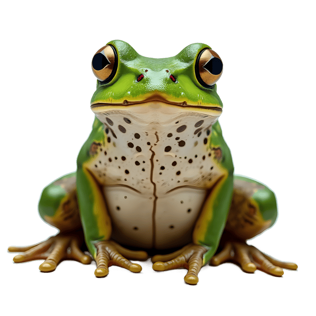 Free transparent PNG: Frog PNG Clipart  Ideal for Nature Projects, Education  Decor