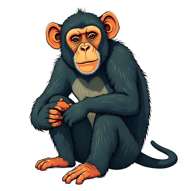 Free transparent PNG: Monkey PNG Clipart  Ideal for Animal Projects, Education  Decor