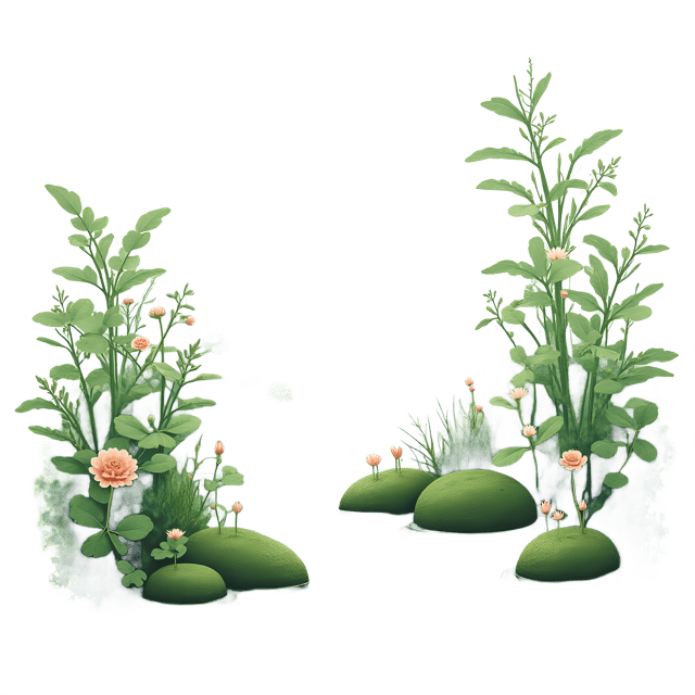 Free transparent PNG: Floating Gardens Mist Surround PNG Design for Nature and Fantasy Art