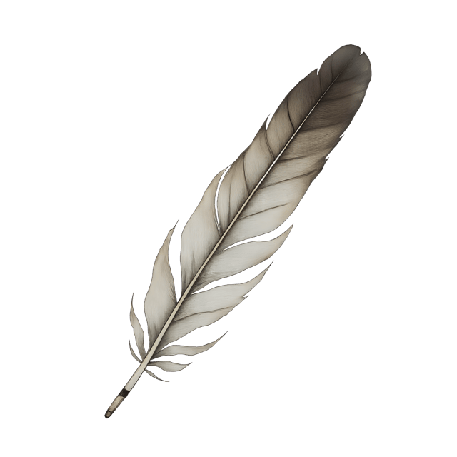 Free transparent PNG: Delicate Feather Tip Over Cracked Paint  Free PNG Download for Art Projects