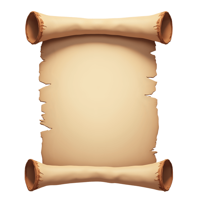 Free transparent PNG: Vintage Parchment Scroll  Historical Clipart, free downloadable png