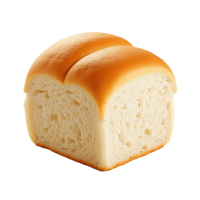 Free transparent PNG: Soft White Bread Roll PNG with Golden Crust and Fluffy Interior