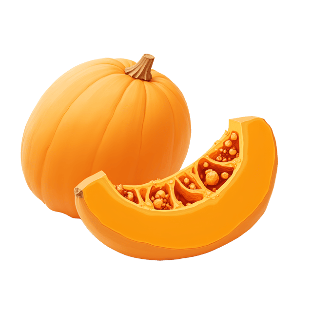 Free transparent PNG: Orange Butternut Squash PNG Clipart with Hard Shell and Sweet Flavor