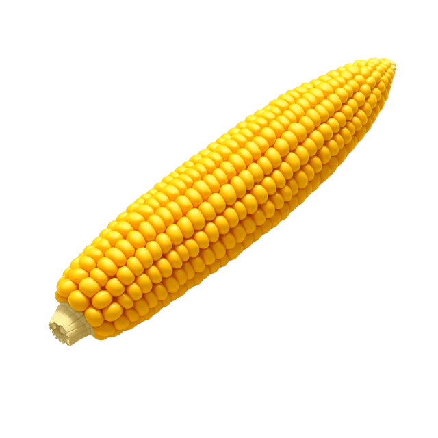 Free transparent PNG: Fresh Yellow Corn on the Cob PNG with Transparent Background