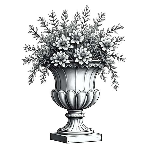 Free transparent PNG: French-Style Urn  Classic Decor Clipart, free transparent png download