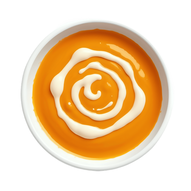 Free transparent PNG: Butternut Squash Soup with Cream Swirl  Free Clipart PNG Download