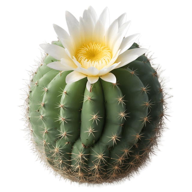 Free transparent PNG: Turbinicarpus Cactus Transparent PNG for Nursery and Plant Lovers