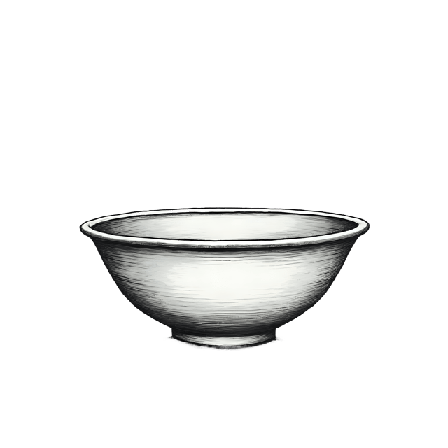 Free transparent PNG: Enamel Basin Vector Art for Kitchenware and Homeware Design