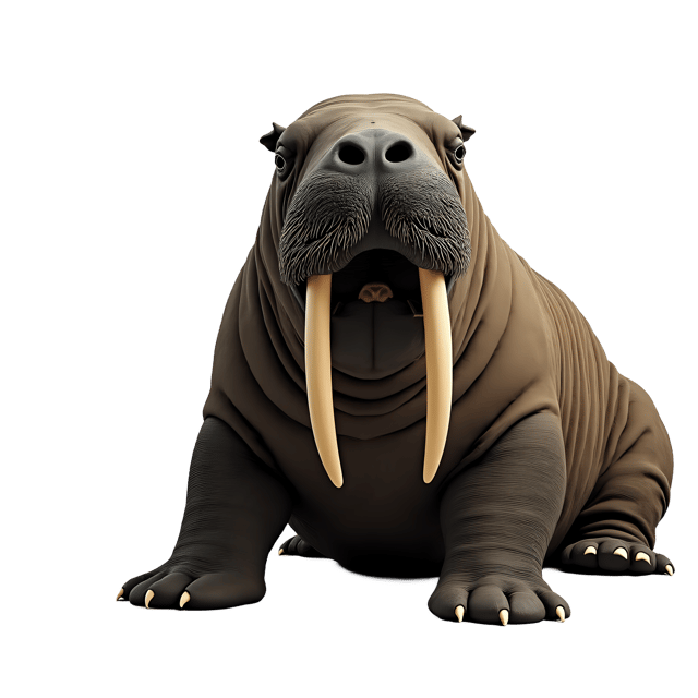Free transparent PNG: Walrus PNG Clipart  Perfect for Arctic Themes and Wildlife Projects