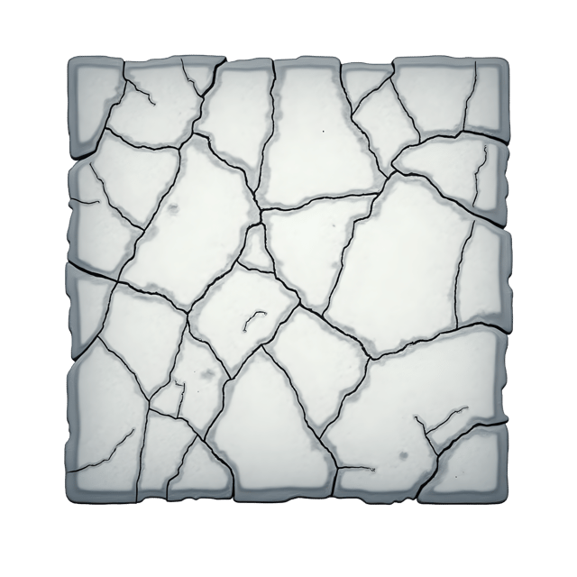 Free transparent PNG: Cracked Tile Design Element PNG Clipart  Unique Decor and Craft Solution