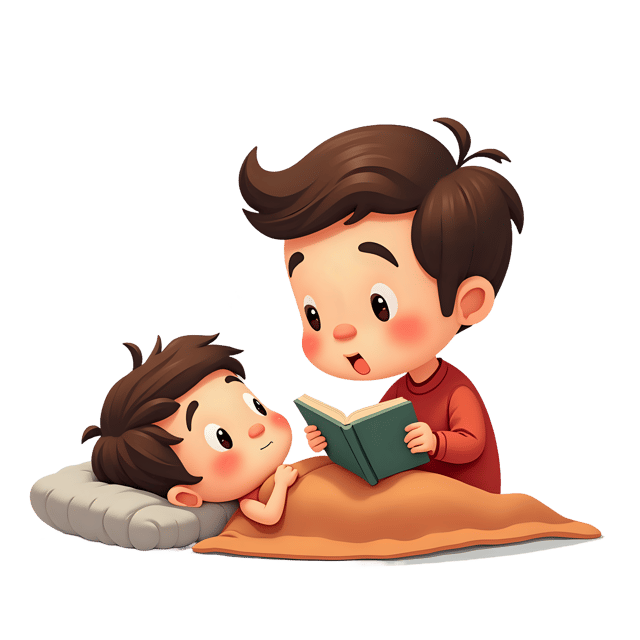 Free transparent PNG: Father PNG  Bedtime Story Clipart for Family Moments  Illustrations